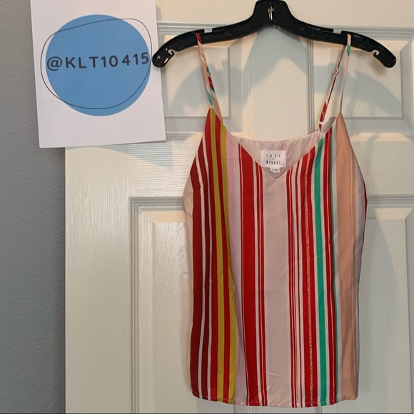 Lost + Wander Striped Camisole - S - Picture 12 of 15